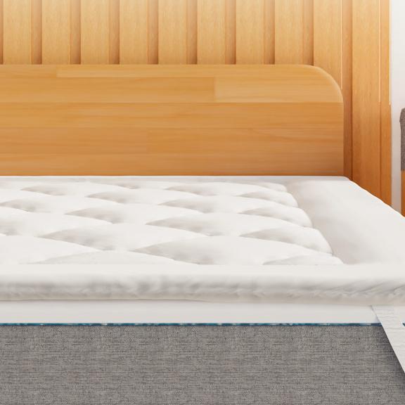 Matras Protector Silikon Tebal 120X200 / 160X200 / 180X200 Pelindung Kasur Hotel Topper Protektor