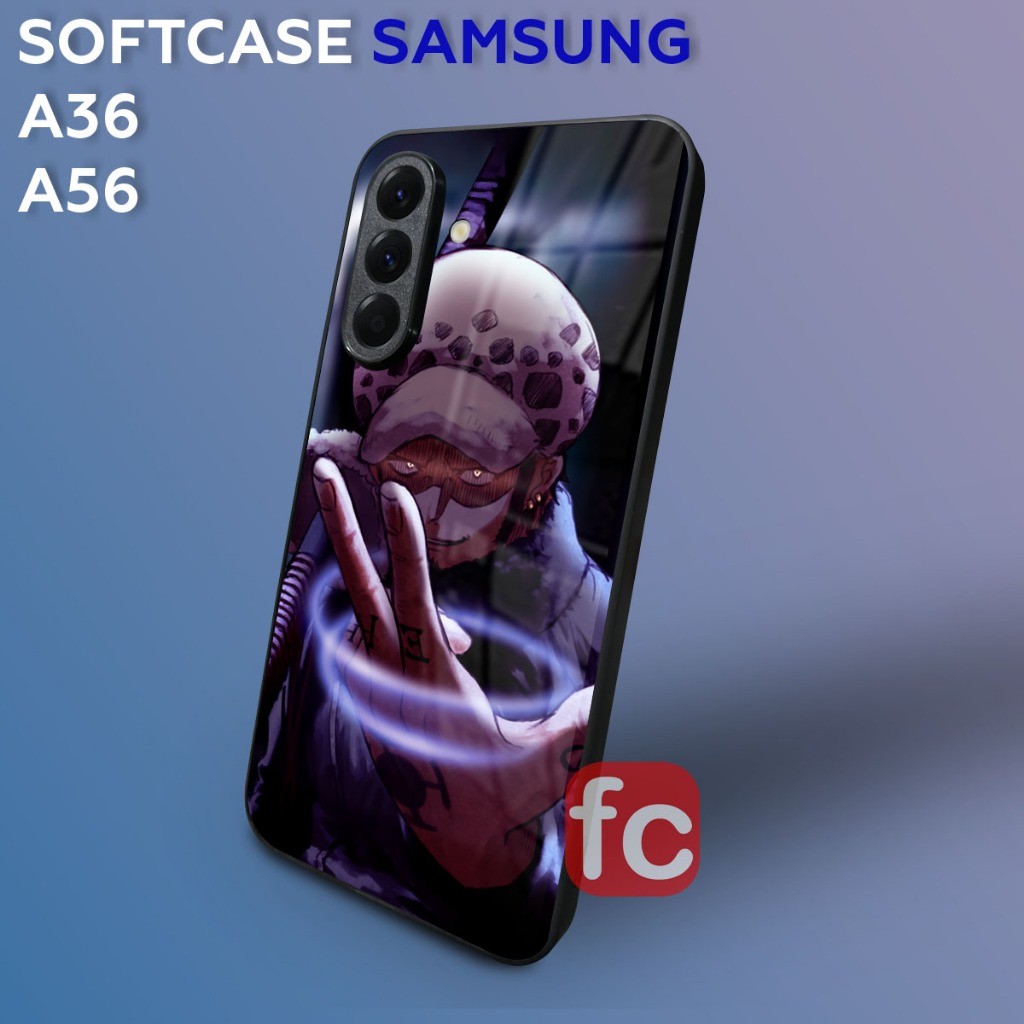 Promo 2Pcs Fr70 Softcase Kilau Samsung A36 A56 Kesing Case Glossy Kaca Cover Pelindung Hp Garskin Ca