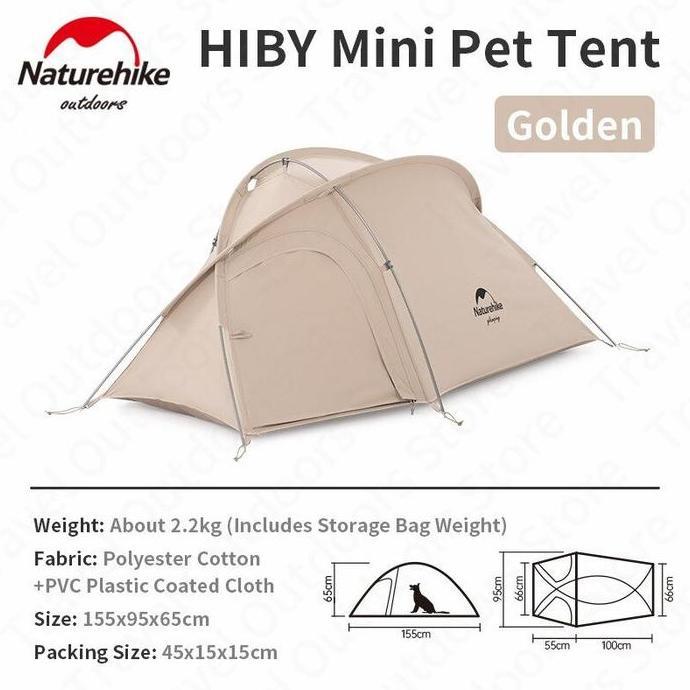 Terlaris Pet Tent Mini Hiby Naturehike Nh21Zp011