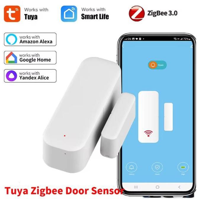 SRADAN Sensor Pintu Jendela Pintar Pendeteksi Geraakan Buka Tutup Keamanan Smart Wireless Detector