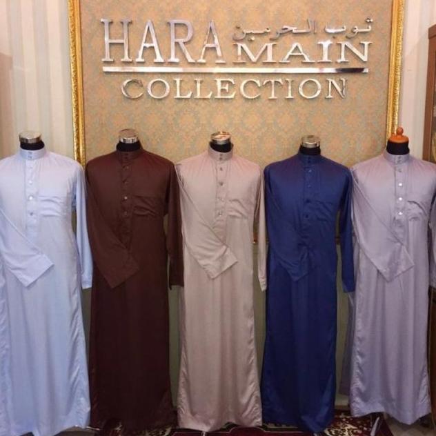 GAMIS/JUBAH PRIA - JUBAH AL HARAMAIN - JUBAH SAUDI ORIGINAL