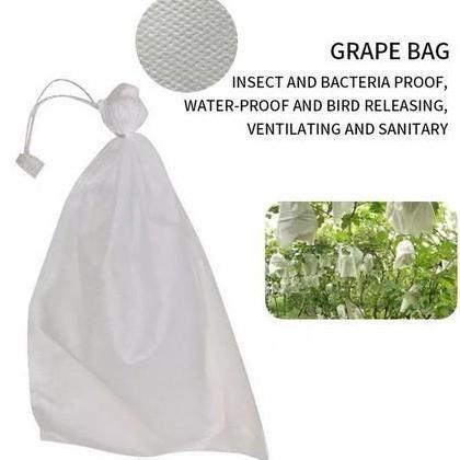 SRADAN 100PCS Fruit Cover/Pembungkus Buah/Fruit Cover Anti Serangga/Kantong Jaring Pembungkus/Buah A