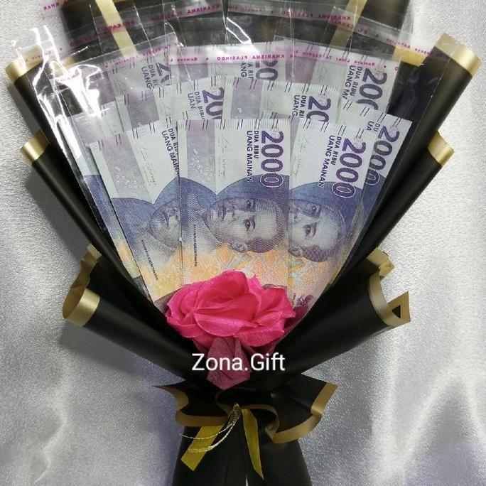 Fiore- Buket Kosongan Wadah Uang 10 Lembar
