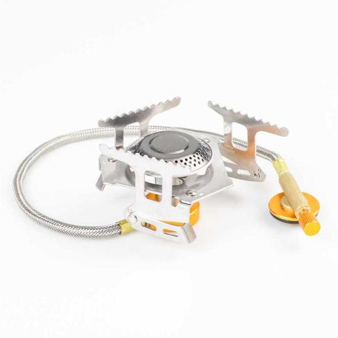 PLOMAT LIXADA Kelapa Kompor Gas Mini Portable Lipat Aesthetic Ala Korea / Kepala Kompor Lipat Mini C