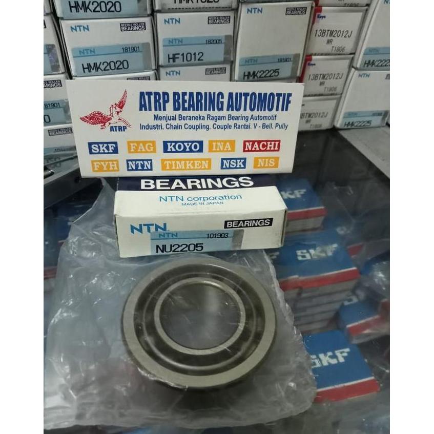 Cylindrical Roller Bearing Nu 2205 Nu2205 Ntn Japan 25X52X18 Original