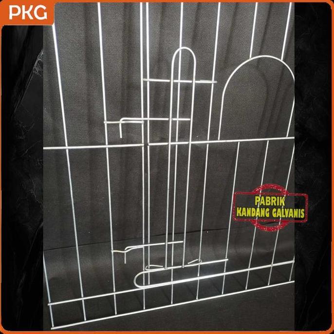 Panel Ram Pintu Kandang Galvanis Berbagai Ukuran | Custom Part Depan Doc Starter Minimalis