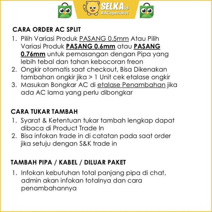 AC Panasonic CS-PN7WKJ / PN 7 WKJ AC Split 3/4 PK Standard