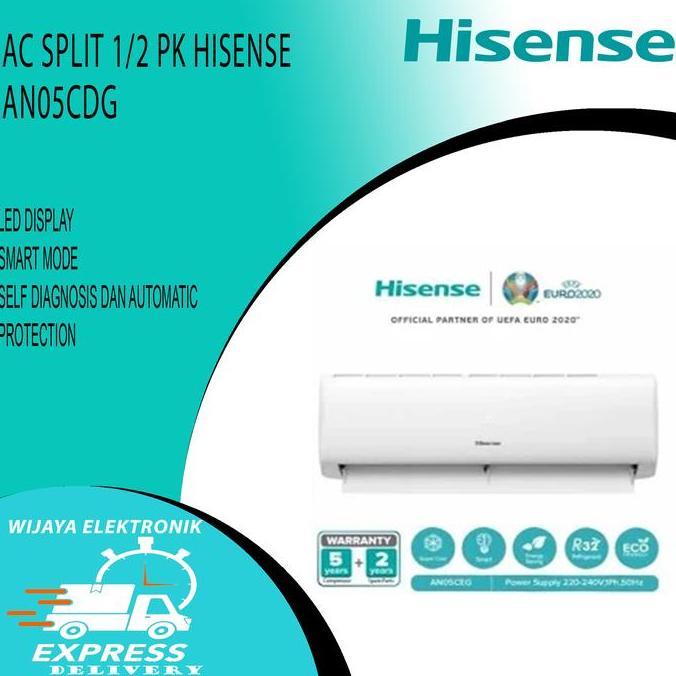 AC HISENSE AN05CDG 1/2PK AC SPLIT / HISENSE 0,5PK AN05CDG