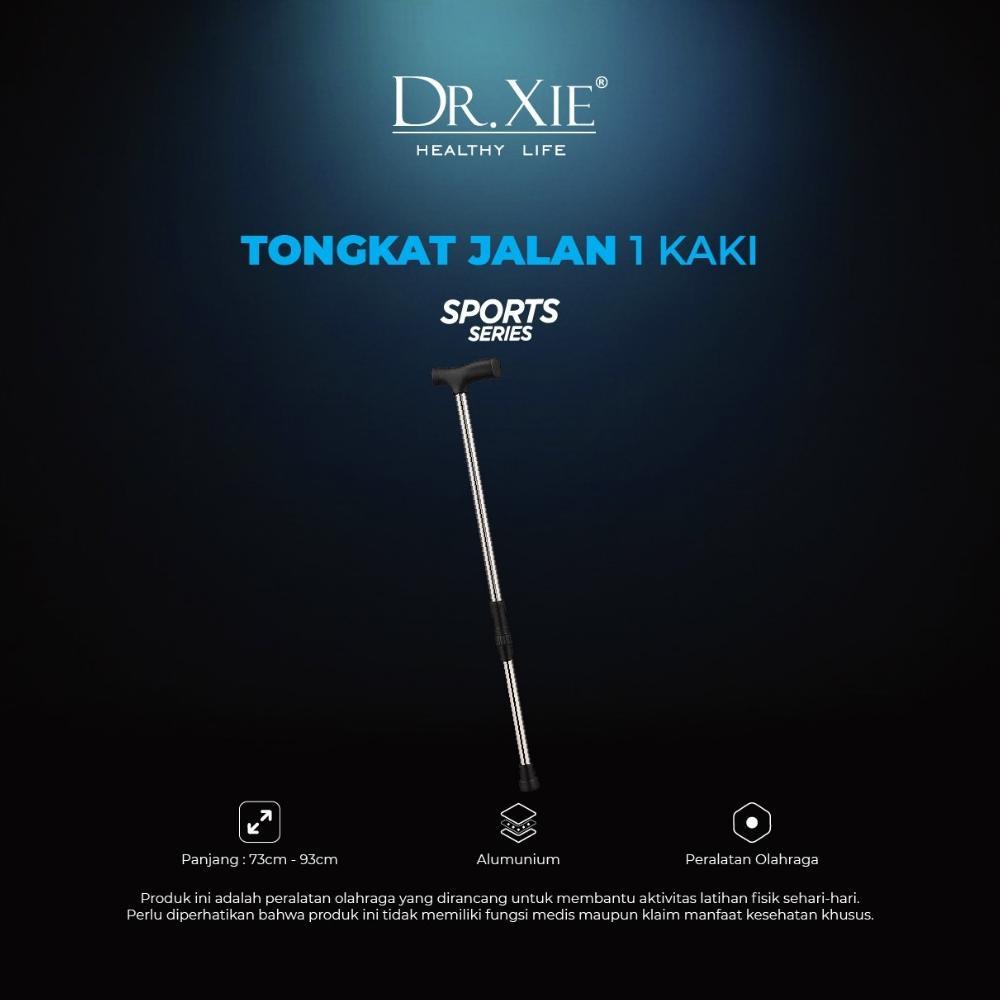 Tongkat Jalan 1 Kaki Stainless Steel Adjustable Tongkat Outdoor Hiking Trekking Walking Stick Portab