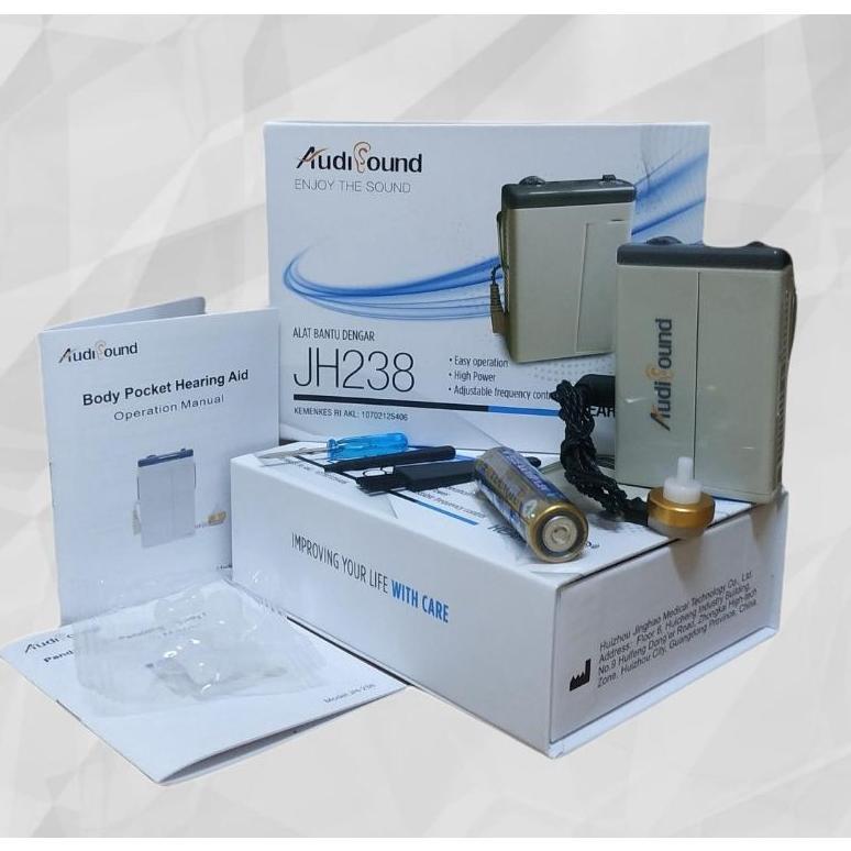 HEARING AID JH238 / JH125 - ALAT BANTU DENGAR TELINGA - Audisound JH238 / JH125