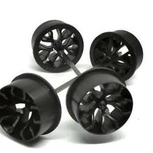 Whyyou- Rep Tamiya Velg Medium Carbon / Velg Carbon Low Profile Medium