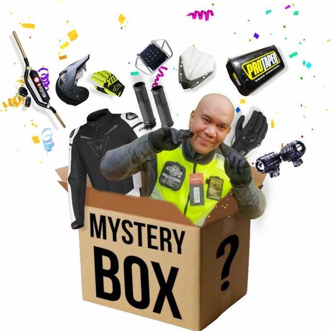 Mystery Box Asesoris Mystery Box Asesoris Motor Misteri Perlengkapan Touring -