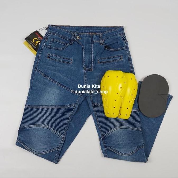 Celana Touring Komine PK 718 Superfit Jeans
