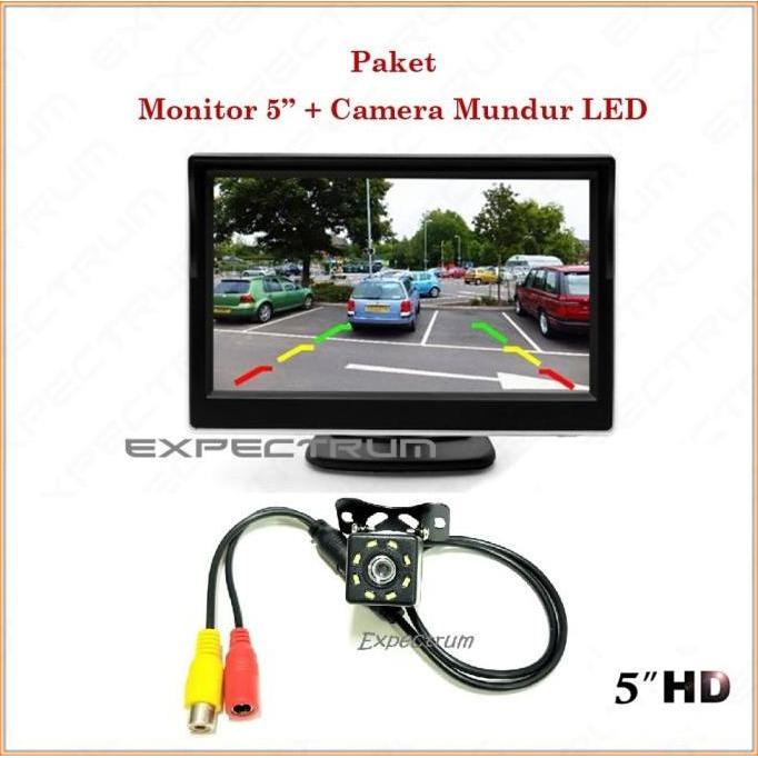 Monitor TV Ondash 5 inch - PAKET Monitor TV 5 inch & Kamera LED