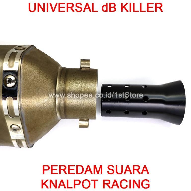 NEW DEALS UNIVERSAL DB KILLER PEREDAM SUARA KNALPOT RACING INLET 50-51MM WRX R9 DBS CLD AKRAPOVIC SC