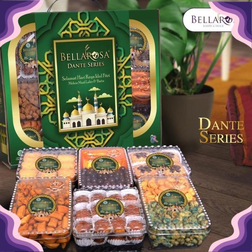 Promo (Cod) Paket Kue Lebaran Bellarosa Dante Series / Kue Kering Bellarosa