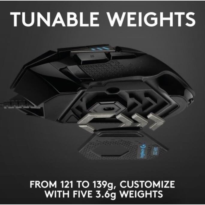Logitech G502 Hero / Mouse Logitech G 502 Hero Original Garansi Resmi