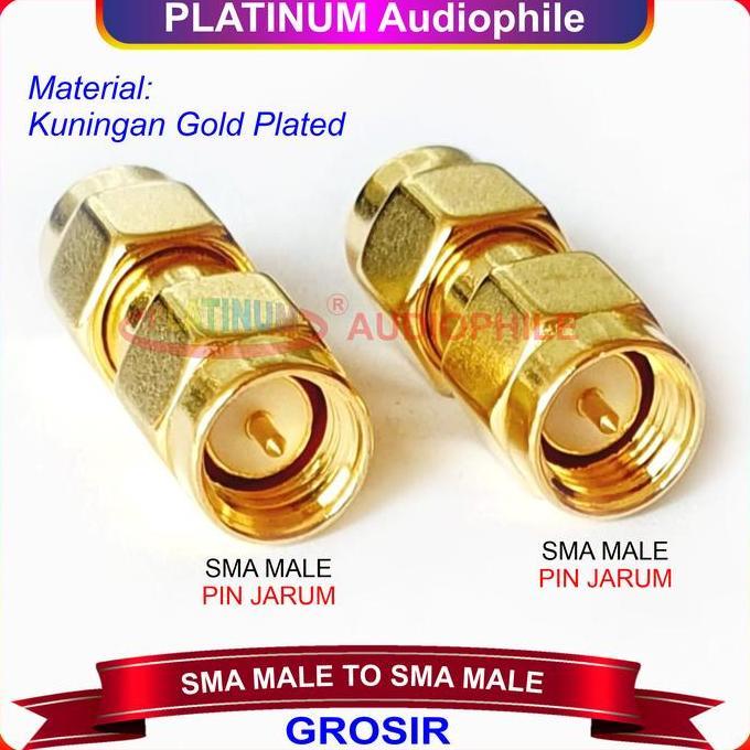 Konektor SMA Male to SMA Male RF Adapter Connector Antena FPV