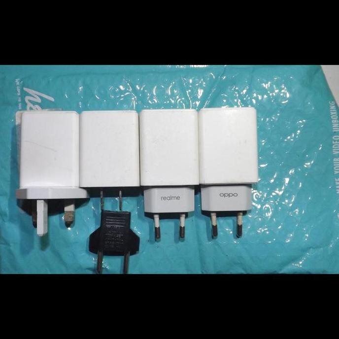 Batok Kepala Charger Original Cabutan OPPO REALME TIPE TERBARU