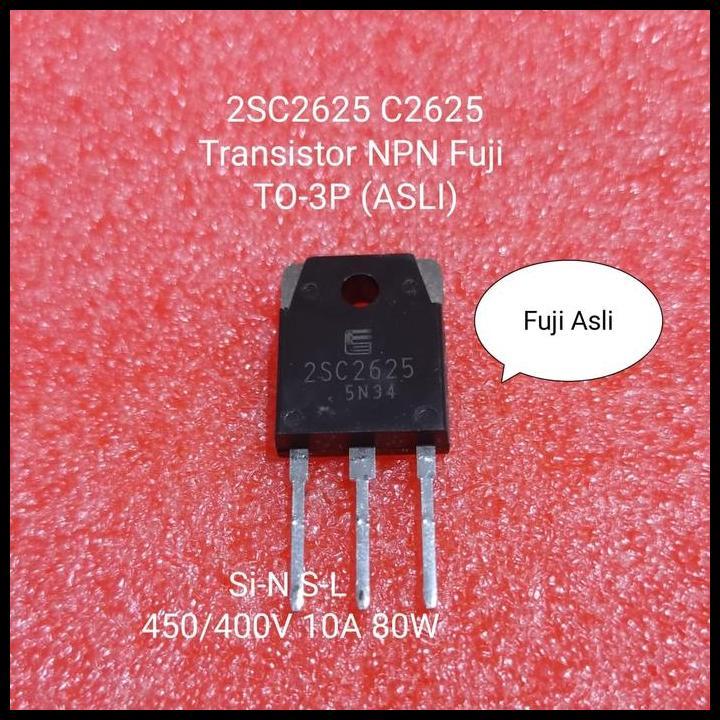 HOT DEAL 2SC2625 C2625 TRANSISTOR NPN TO-3P FUJI ASLI 