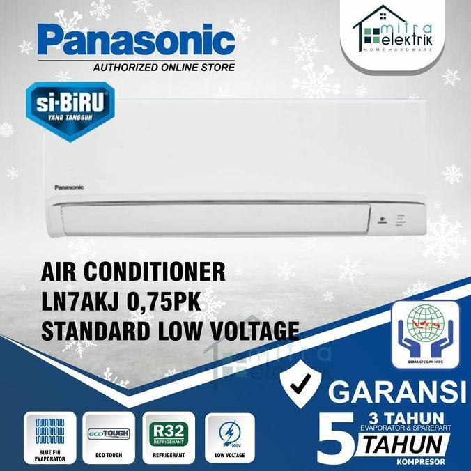 AC Panasonic LN7UKJ Si Biru 3/4 PK