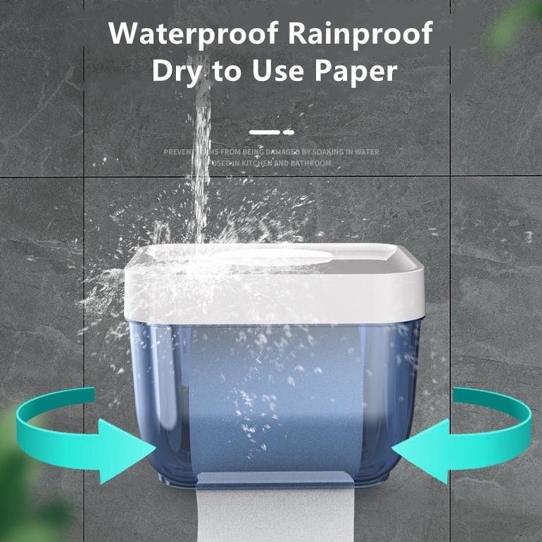 Yopia - Kotak Wadah Tempat Tisu Toilet Anti Air / Tissue Storage Paper