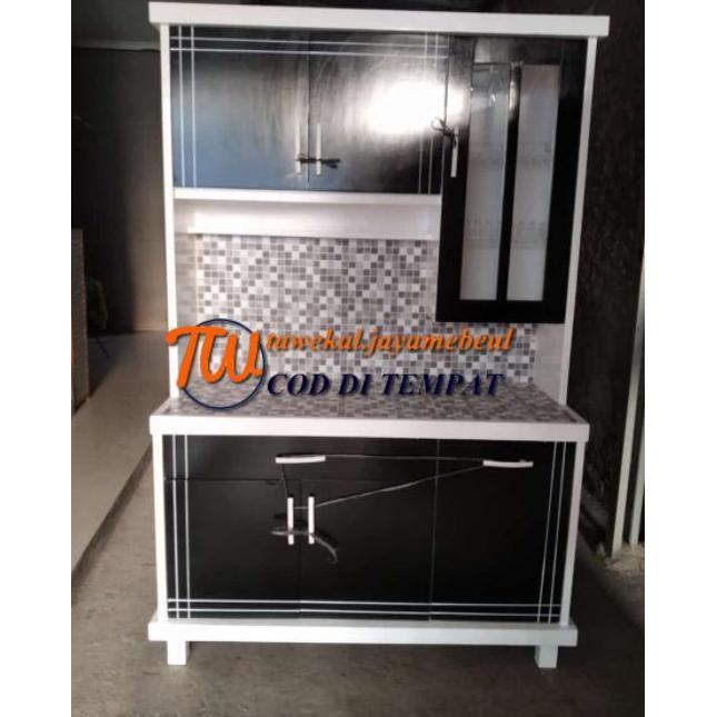 Terlaris Rak Piring Kayu Pintu 3 Minimalis Rak Dapur Finising Duco Kuat Lemari Dapur Rak Piring Kayu