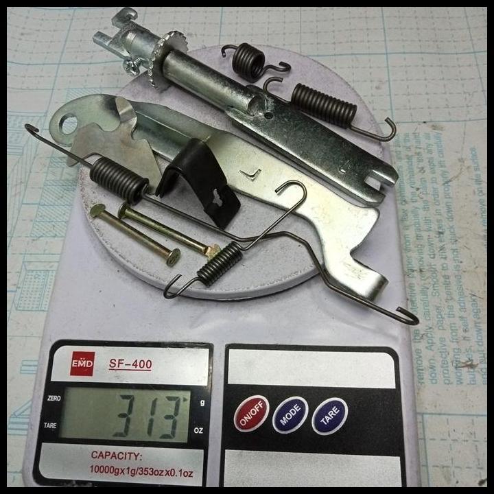 TERBARU SETELAN REM BELAKANG LH DAIHATSU TAFT GT F-70, F-73, F-78 SET 10 PCS 