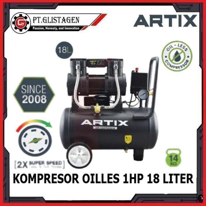 Mesin Kompresor Listrik Oilles Super Speed 1HP 18L OA1018SS ARTIX