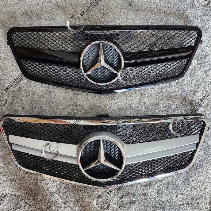 Grill Tipe Amg Mercedes Benz W212 Pre Facelift 2009-2012 Grille Mercy