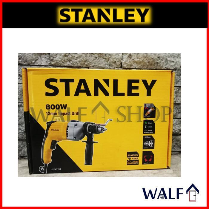 Stanley STDH7213 Mesin Bor Percussion Drill 650W 13mm
