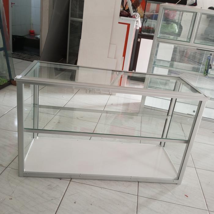 etalase warung nasi 1m