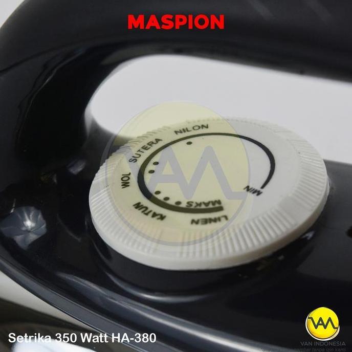 Setrika Ha 380 Maspion Berlapis Ceramic