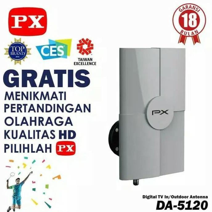 Antenna PX 4K DA5120 TV digital HD Indoor Outdoor DA 5120 PX DA-5120