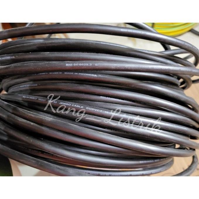 Kabel NYAF Jembo 1 x 10 Per Meter / Kabel Jembo NYAF 10mm Per Meter
