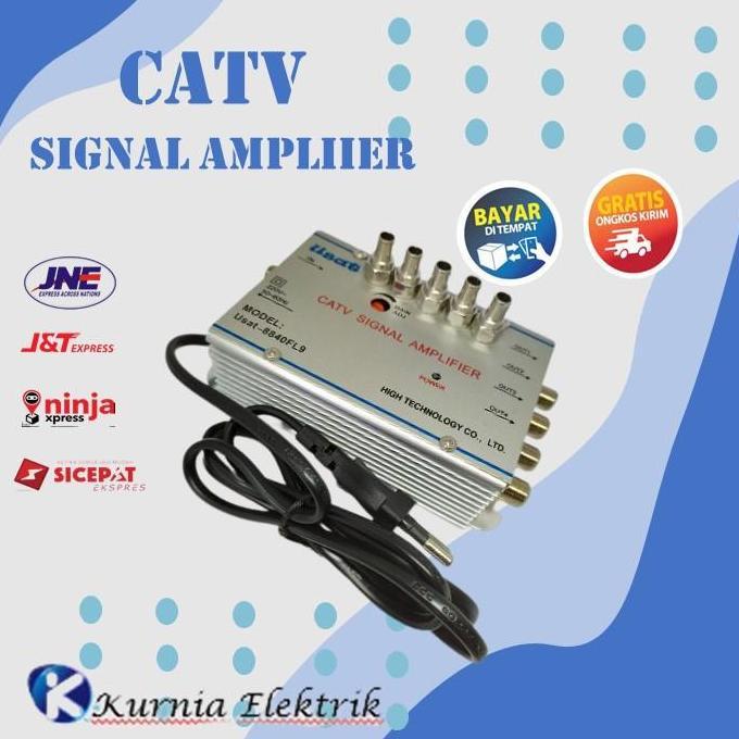 CATV Signal Amplifier Booster 4 Way 40db