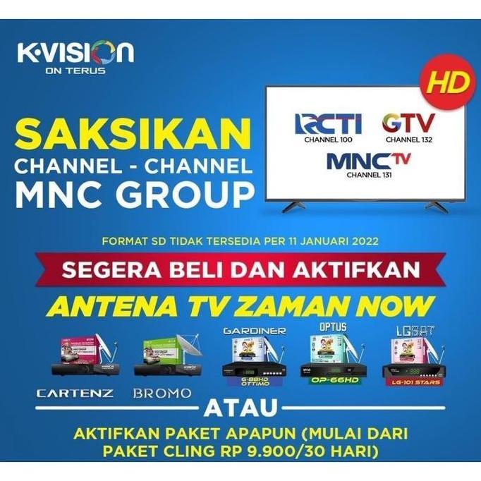 paket 12 bulan nex parabola dan k-vision cling basic 1 tahun