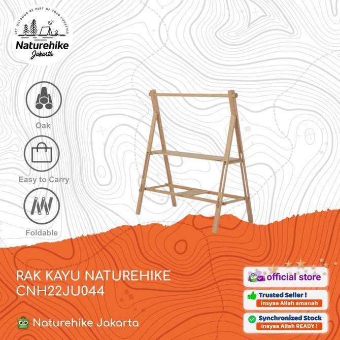 Terlaris Rak Kayu Lipat Portable Outdoor Camping Naturehike Cnh22Ju044