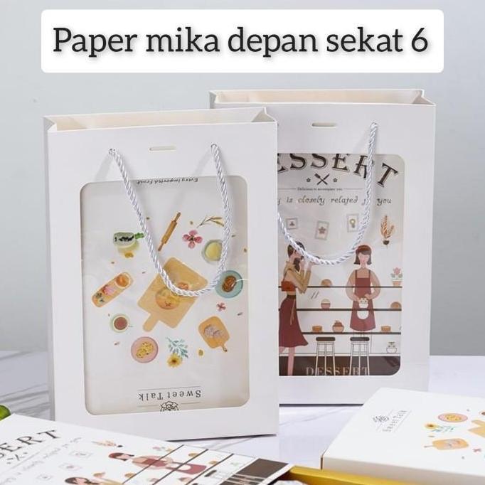 KOTAK KUE MOONCAKE SEKAT 6 BOX KUE BULAN SEKAT 6 MBS-6-09 DESSERT