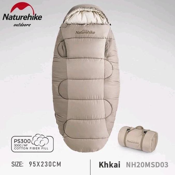Terlaris Sleeping Bag Naturehike Nh20Msd03 // Sleeping Bag Gemuk Camping Glamping Naturehike