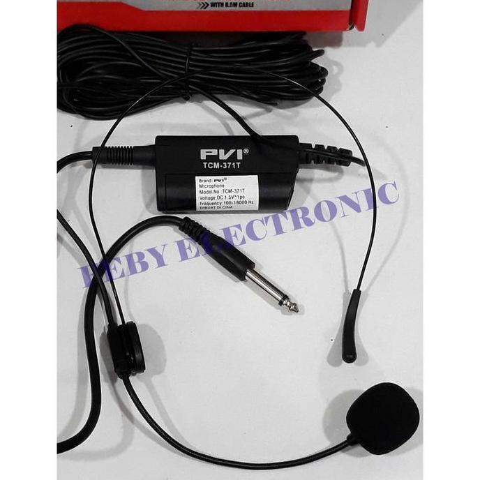 MIC HEADSET PVI TCM-371T MICROPHONE BANDO PVI