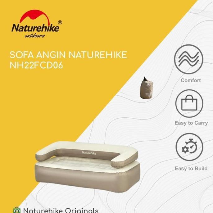 Terlaris Sofa Angin / Kursi / Bean Bag Camping Glamping Naturehike Nh22Fcd06