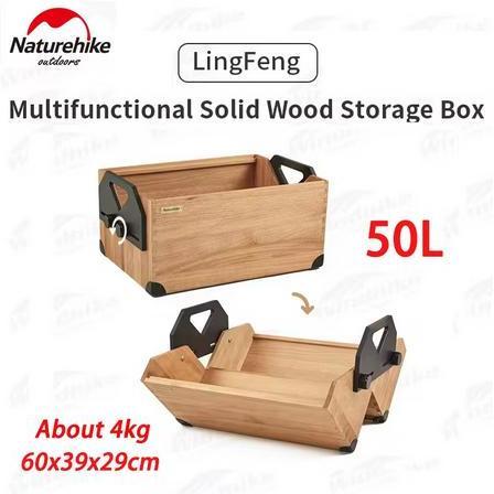 Terlaris Solid Wood Storage Box Naturehike Nh21Snx07