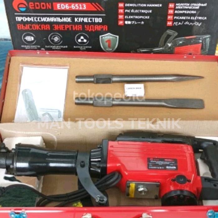 MESIN JACK HAMMER DRILL PH65 EDON BOR BOBOK BETON BOBOK BATU EDON PH6