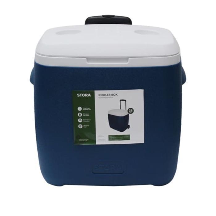 Cooler Box 28 Liter Roller / Box Pendingin Dengan Roda