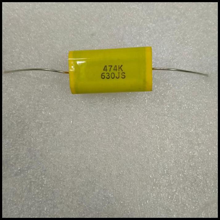 TERBARU KAPASITOR 474K 630JS 0,47UF 630V AXIAL MEA 