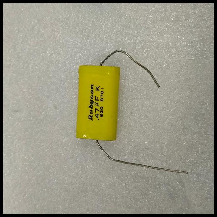 BEST DEAL KAPASITOR 0,47UF 630V AXIAL RUBYCON 