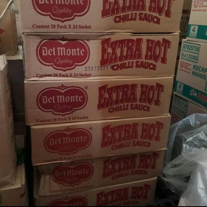NEW ARRIVAL DELMONTE SAOS SAMBAL SACHET 1 DUS ISI 20 PACK