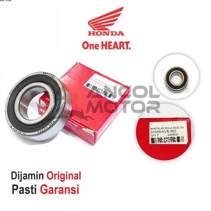 AHM Laher As Roda Belakang 60/22 Beat Scoopy Vario 110 Karbu Fi KVB Bearing Motor BEST QUALITY