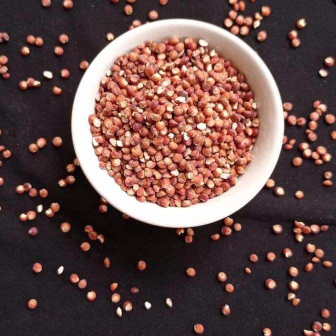 BERAS SORGUM / CANTEL MERAH KUPAS ORGANIK 1KG